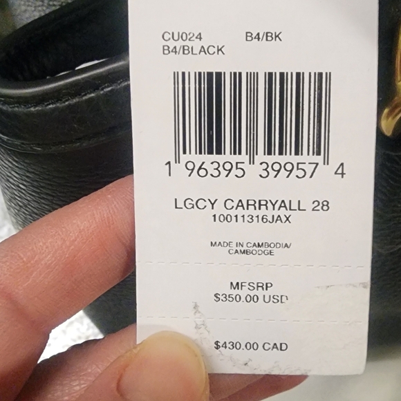 NWT Coach Lagacy Carryall 28 - Picture 2 of 11